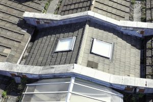 Drone roof inspection image