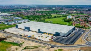 Aerial Photography of a Warehouse in Leeds