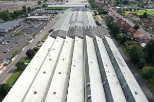 drone roof surveys for factories