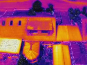 Drone Thermal Roof Surveys