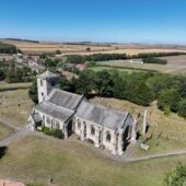 Drone Photograph of Leeds Church