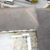 Drone Roof Survey Hospital